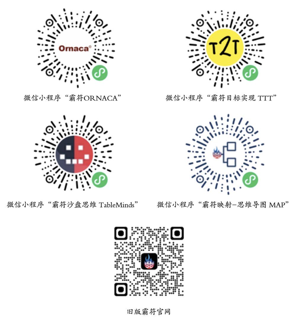 霸符与三大工具二维码