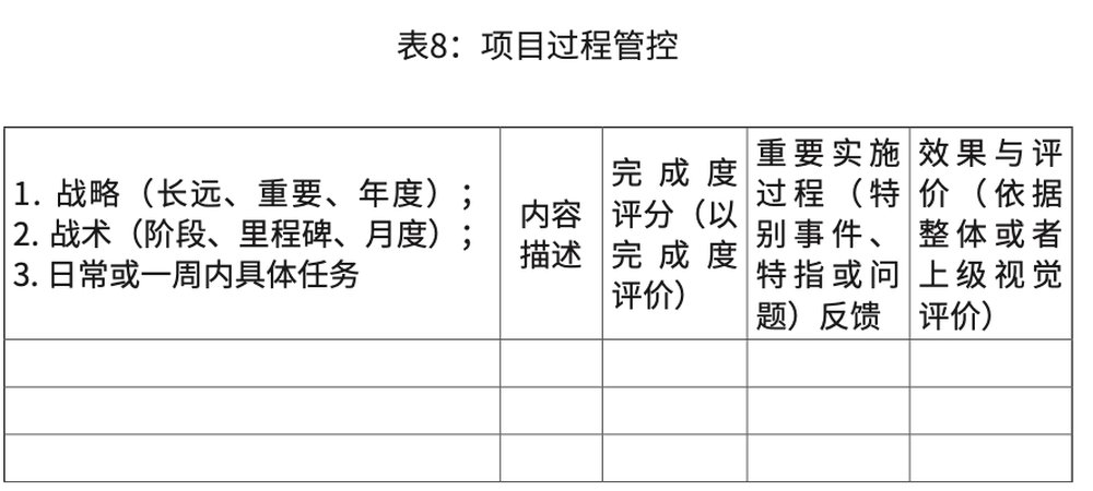 （三）项目过程管控